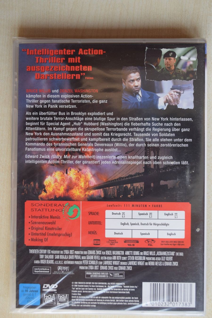 Tous les DVDs: AUSNAHMEZUSTAND (236) – Neuf avec emballage d'origine à Reutigen par DONDON55 1