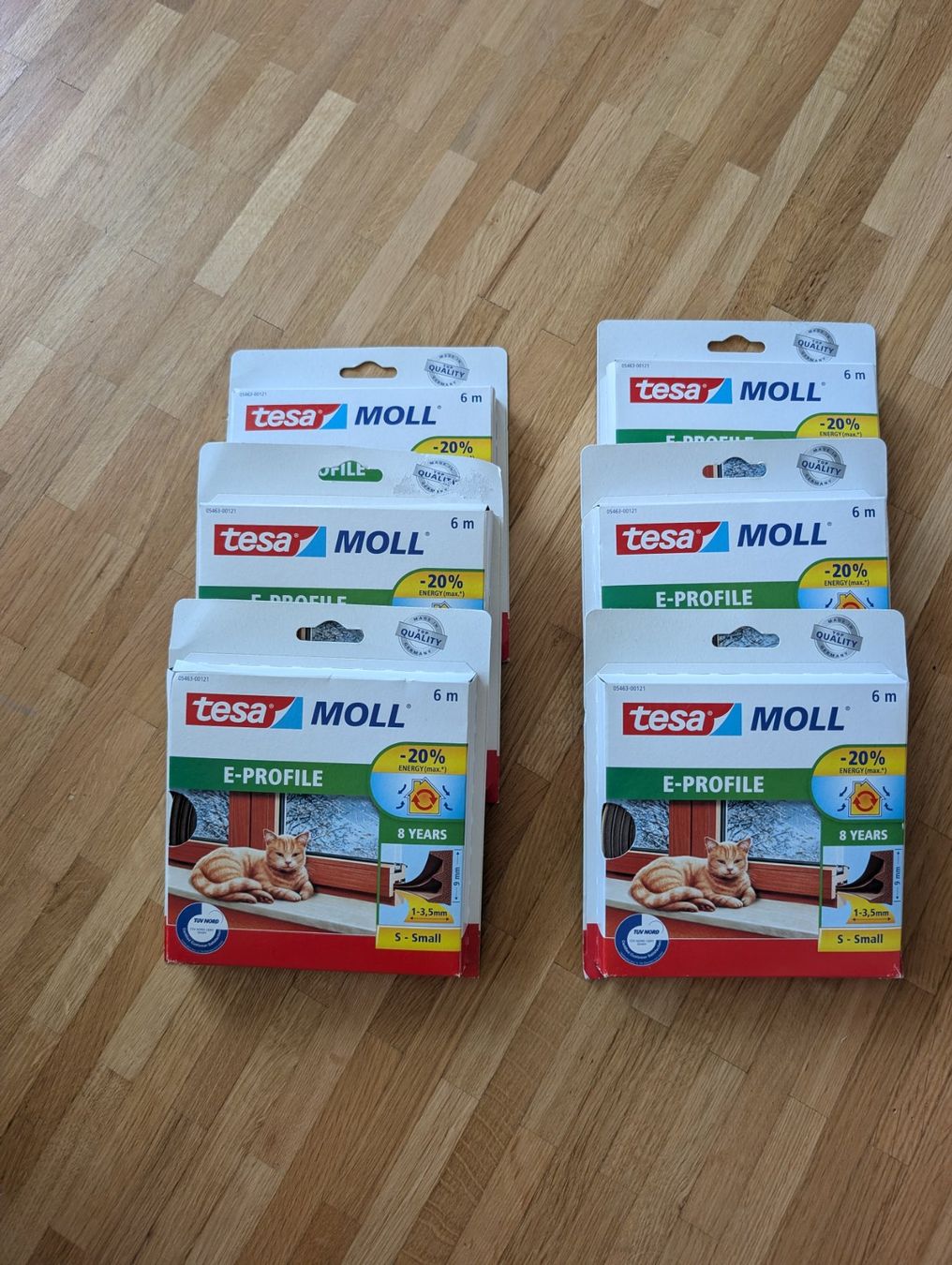 Installations sanitaires: Tesa Moll E-Profile 6m Weatherstrip New – Neuf avec emballage d'origine à Zürich par morgannpz 2