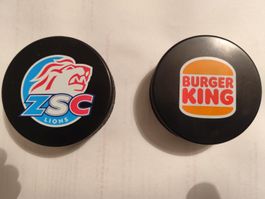 1 Puck ZSC Lions Zurich Hockey mit box