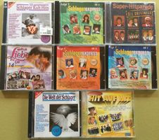 8 CD‘s div. Schlager alle nur 3.00
