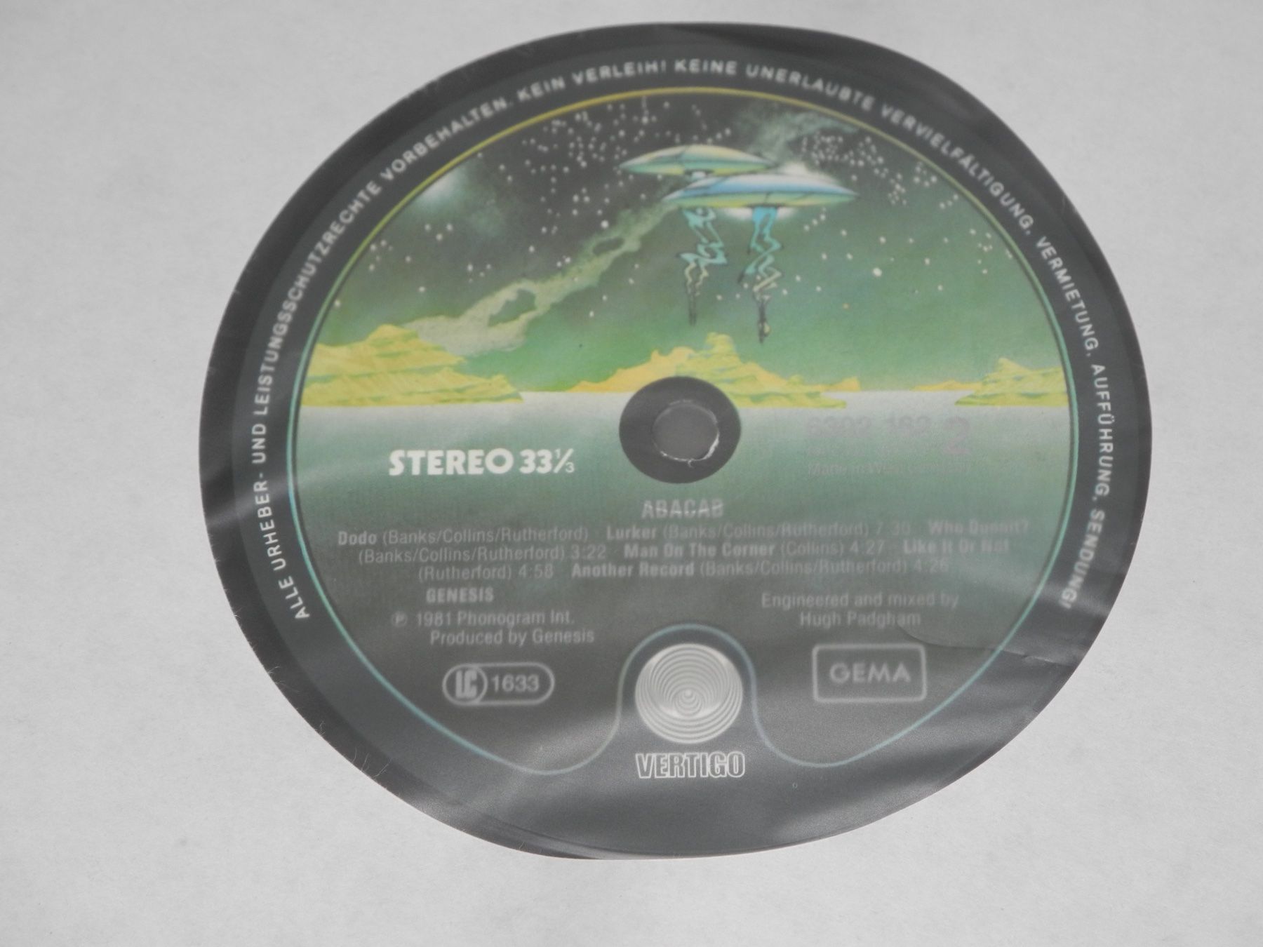 Dischi in vinile: GENESIS: ABACAB - VERTIGO – Nuovo (secondo la descrizione) da Fahrwangen venduto da Swirl2 3