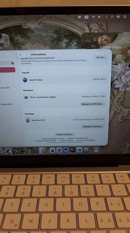 Apple Notebooks: Macbook neo 512GB rose blush – Gebraucht aus Lucens von Moraleila 3