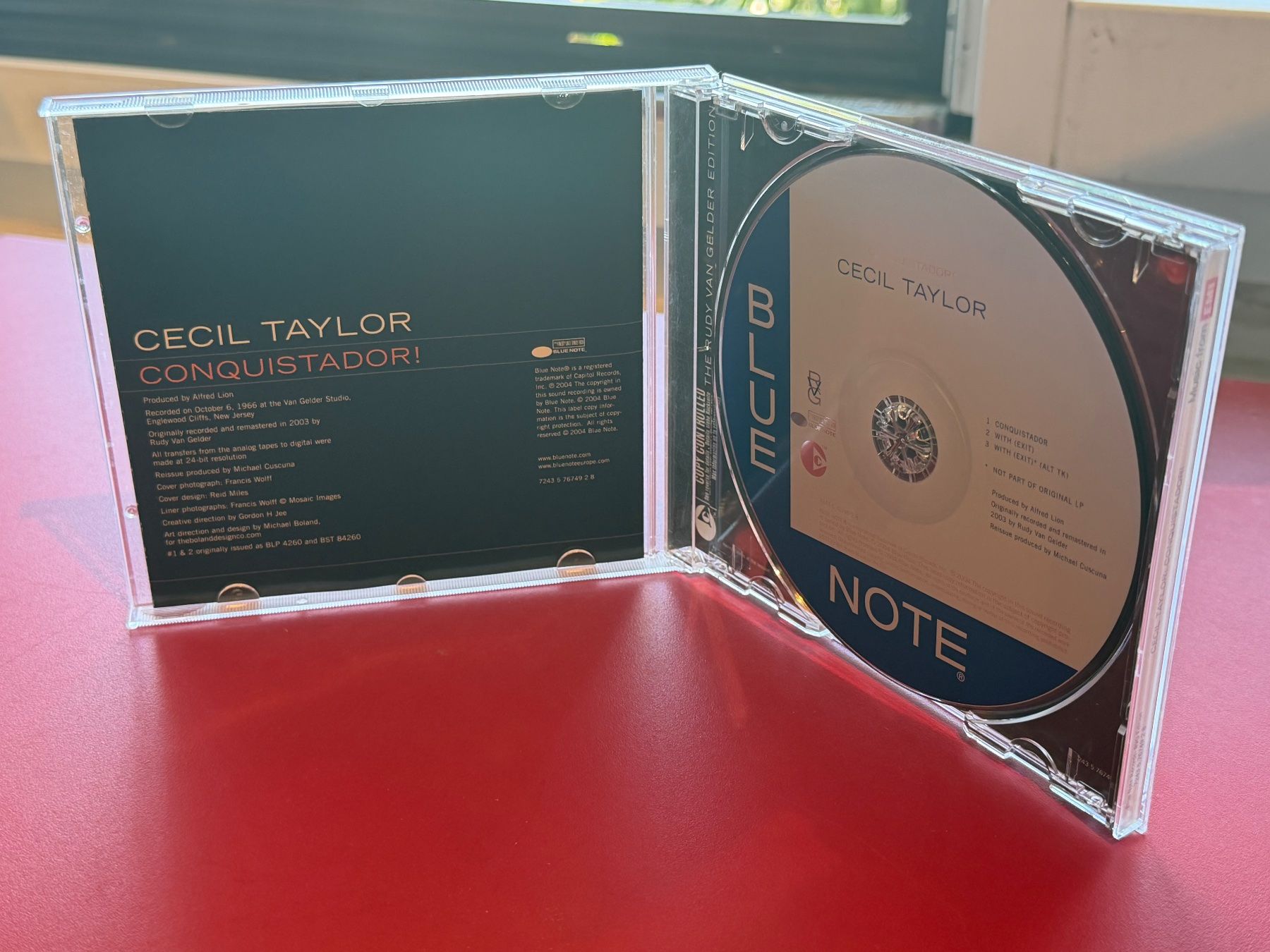CD: Cecil Taylor - Conquistador! KA03A – Usato da Küsnacht ZH venduto da JazzRecords 2
