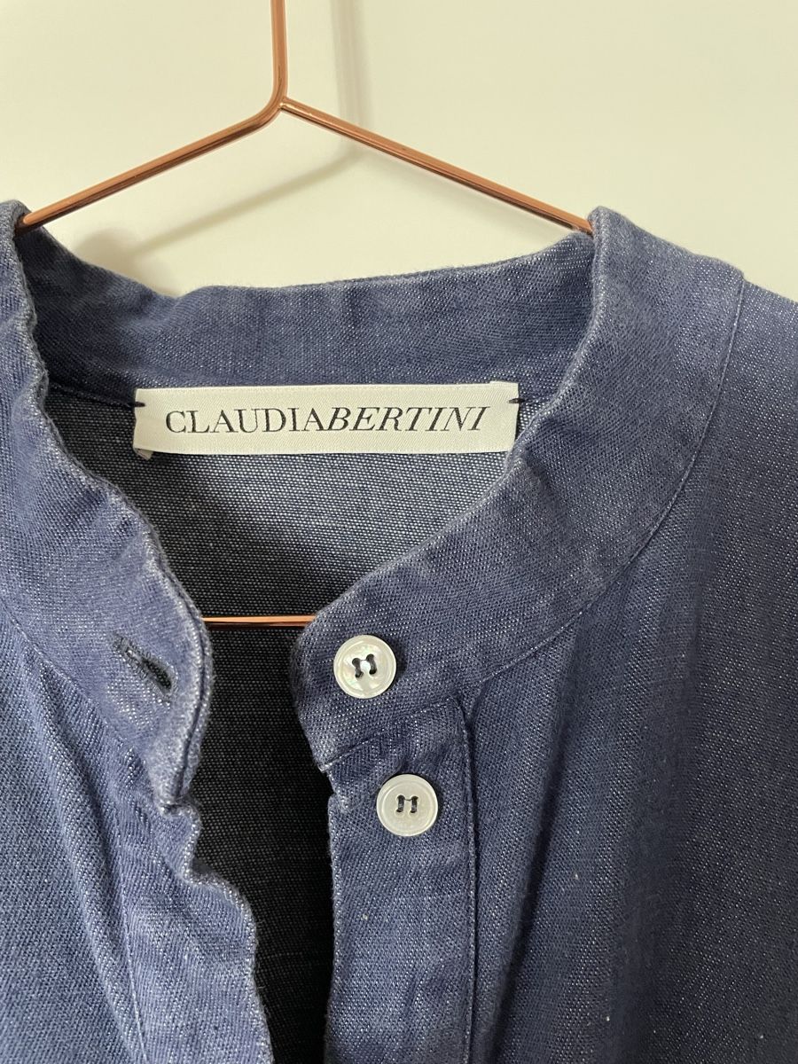 Vestiti: claudia bertini kleid jeans-blau onesize – Usato da Hettlingen venduto da Gaborrelli 1