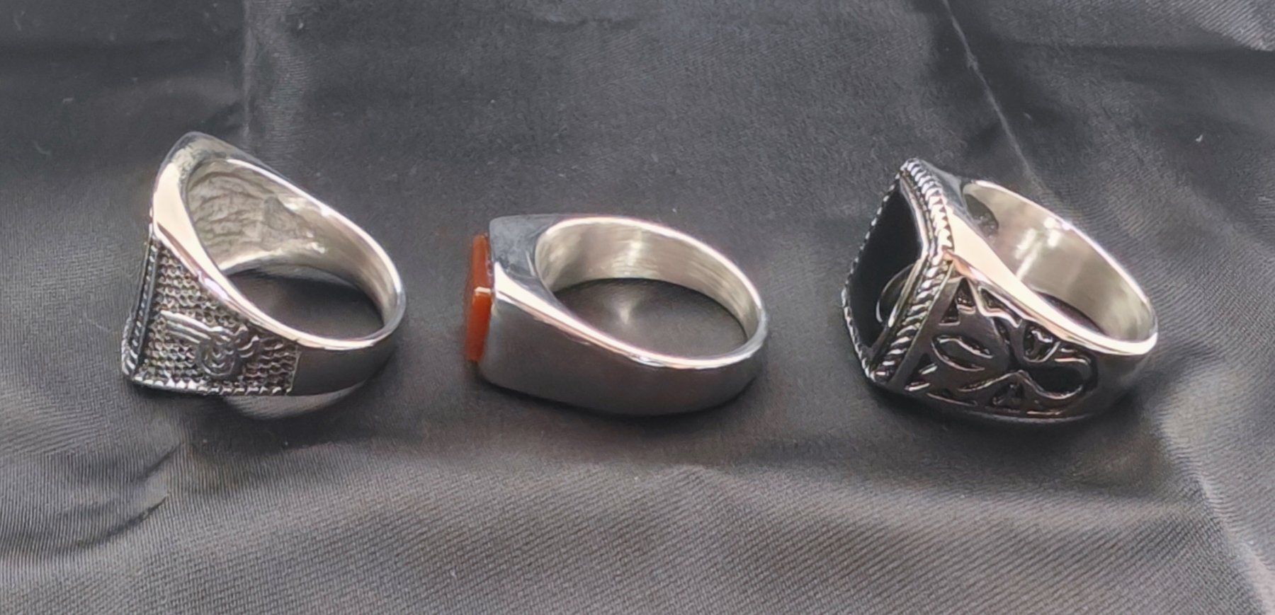Altri gioielli: 3 Edelstahl Ringe (Schmuck) – Nuovo e nell'imballaggio originale da Fislisbach venduto da GenerousClub 2