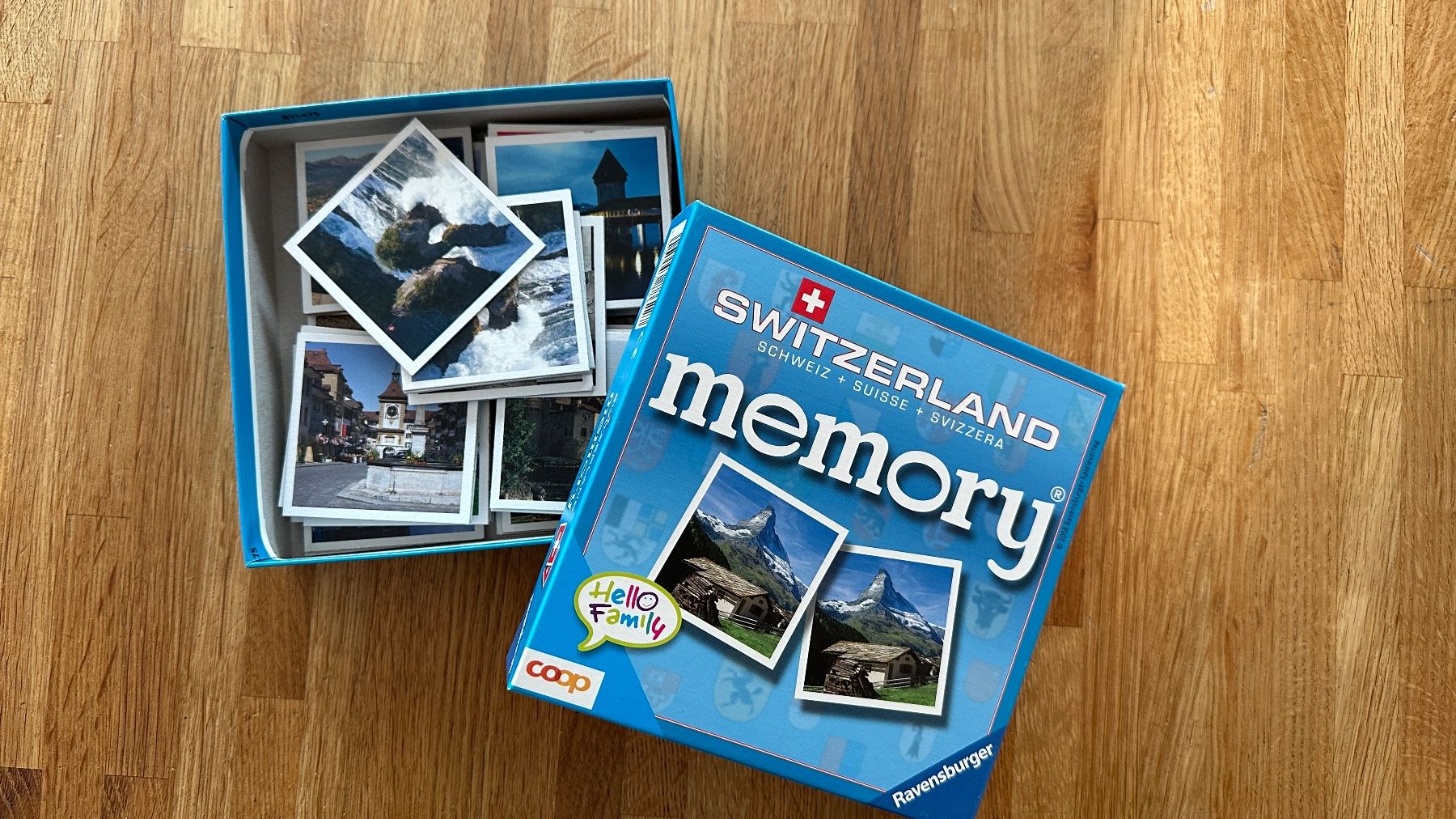 Ravensburger Giochi: Spiel - Ravensburger Memory Switzerland - Reisegrösse – Usato da Winterthur venduto da Secondhand-Family 2