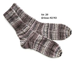 Socken gestrickt   Gr.42/43   Nr.39