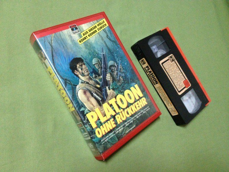 Platoon ohne Rückkehr (USA 1988) RCA rot VHS 11474 (Gebraucht) in ...