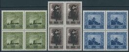 FL - 1954 - Gemälde V - Viererblock - postfrisch **