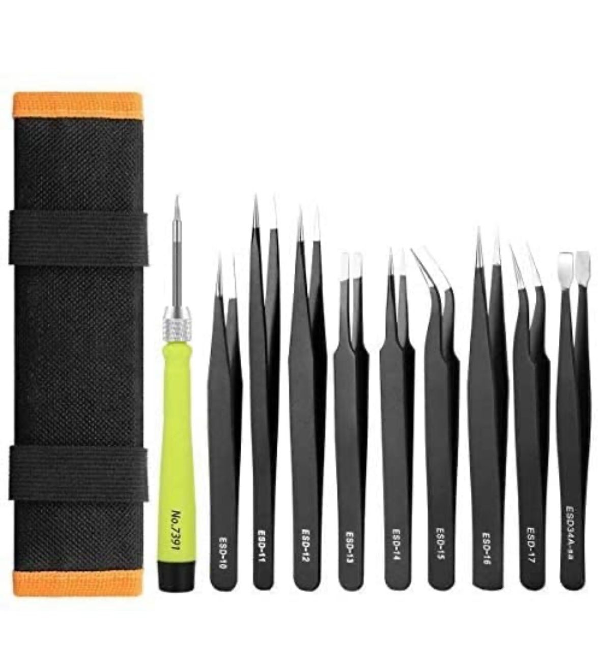 Cura del viso: 10PCS ESD Pinzetten Kit – Nuovo e nell'imballaggio originale da Nuglar venduto da SaleRitter