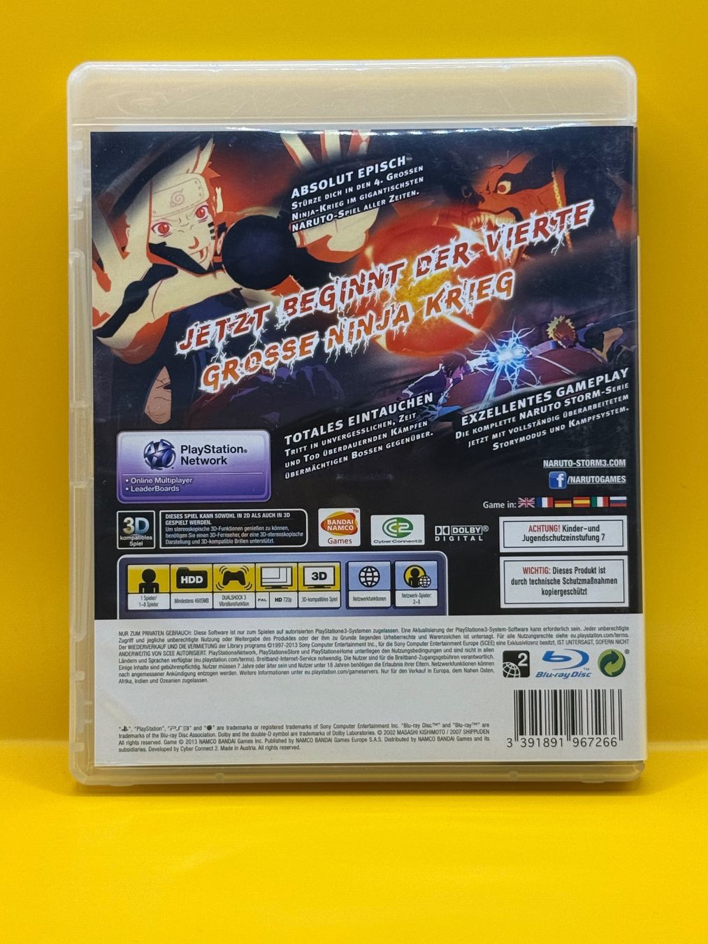 Bandai Giochi: Naruto Shippuden Ultimate Ninja Storm 3 - Playstation 3 – Usato da Dietikon venduto da gab_qz7y 1