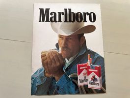 MARLBORO  tolle rare Reklamen inkl. original 70's