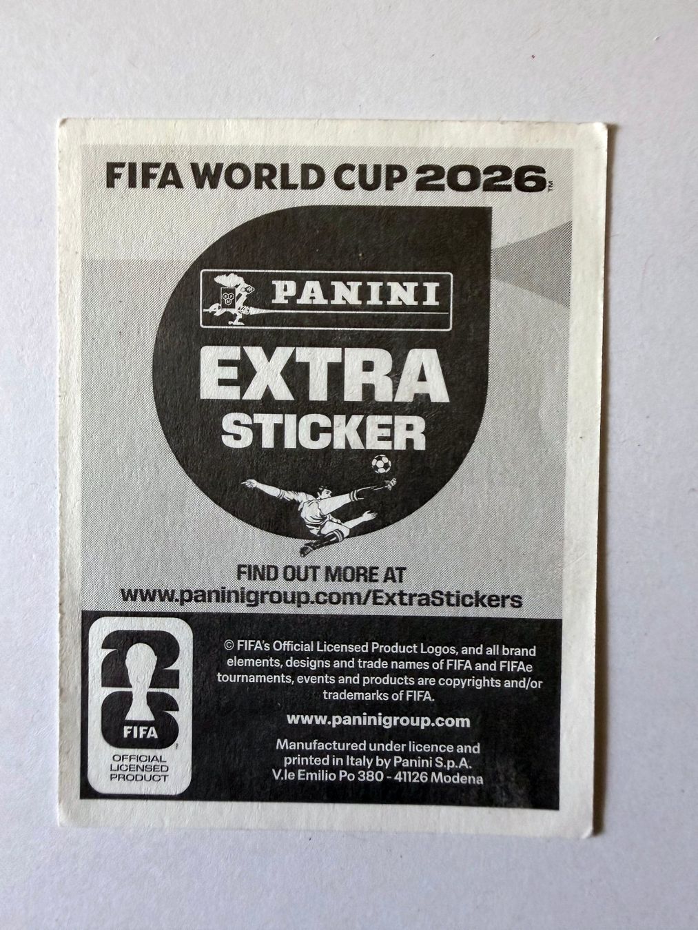 Panini Carte collezionabili: Extra Sticker Panini 2026 Haland silber argent – Usato da Renens VD venduto da dmaurelab 1
