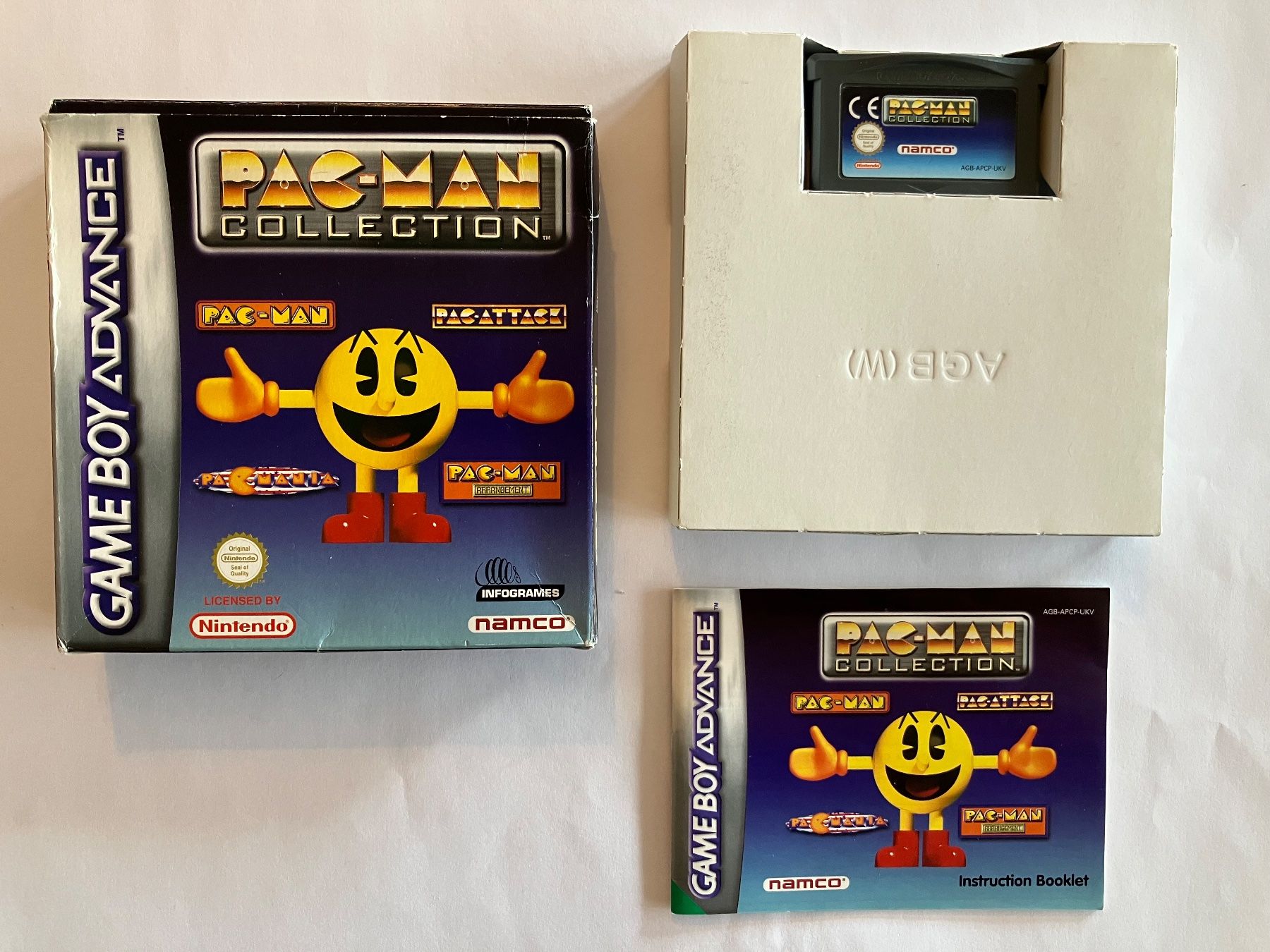 Nintendo Giochi: Pac-Man Collection – GBA – Usato da Ecublens VD venduto da Lenordique