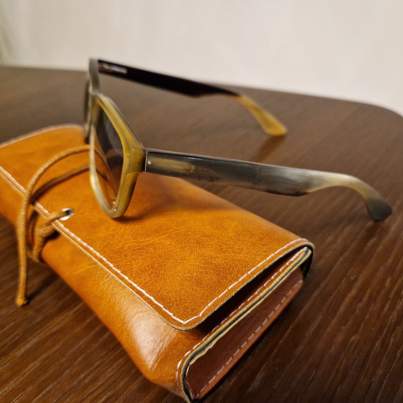 Brillen & Gläser: Büffelhorn Sonnenbrille neu einzigartig – Neu (gemäss Beschreibung) aus Bad Ragaz von Dave70 7