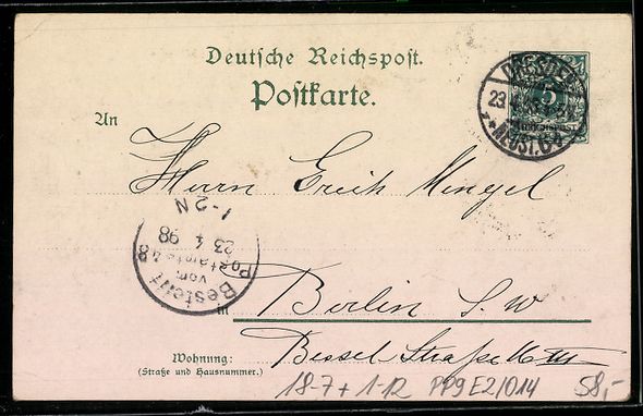 Cancelleria postale: Ganzsache PP9 E2 /014: Oybin, Jubiläums – Usato da Berlin venduto da bartko-reher 1