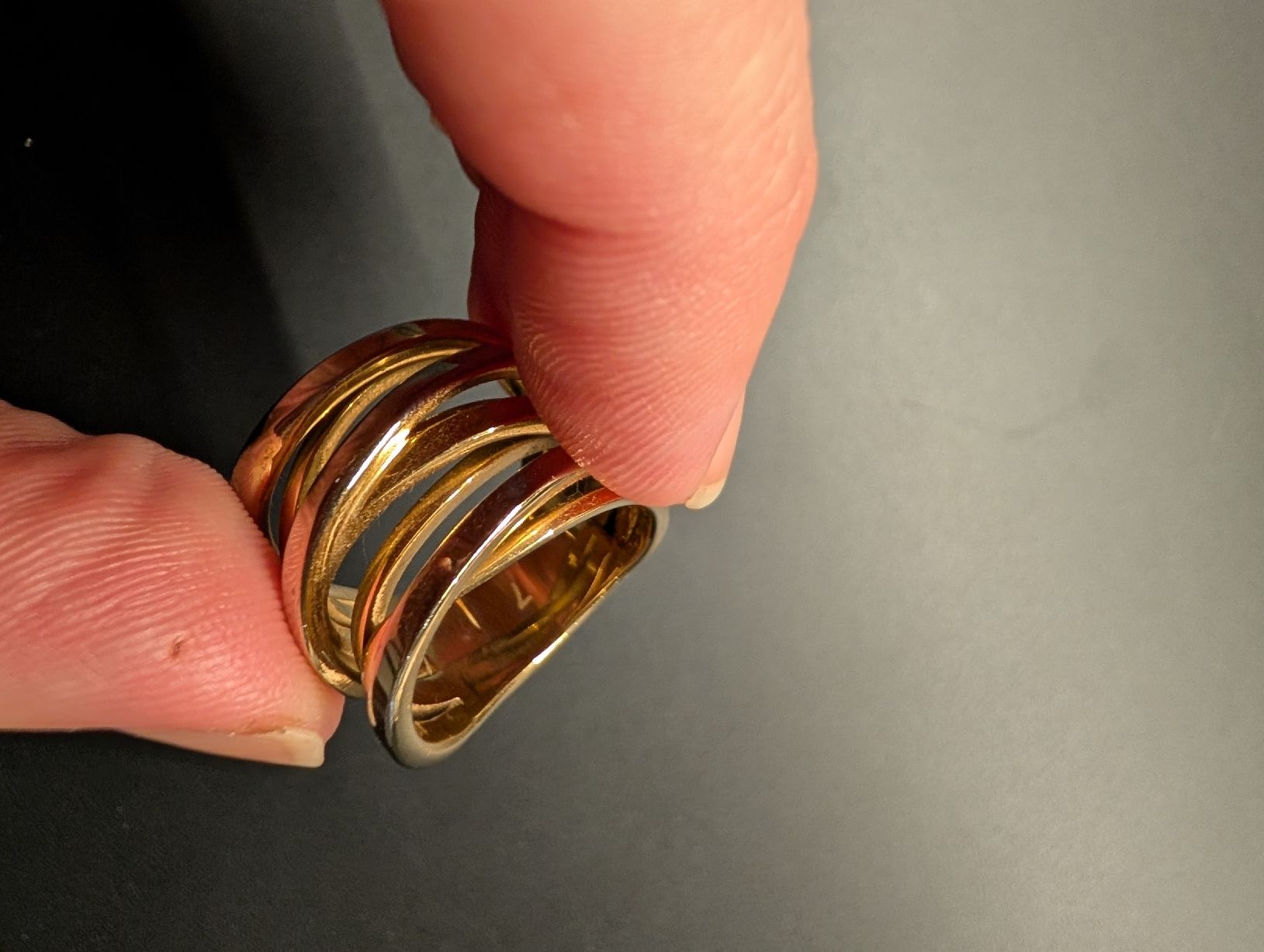Michael Kors Anelli: Michael Kors Ring, Goldfarben, Top Zustand, Grösse 7 – Usato da Seuzach venduto da Merz_s 3