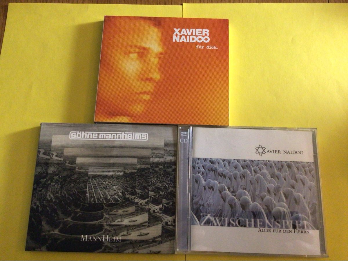 CDs: Xavier Naidoo CD Sammlung (5 Alben) – Gebraucht aus Steinach von Quarkie 5