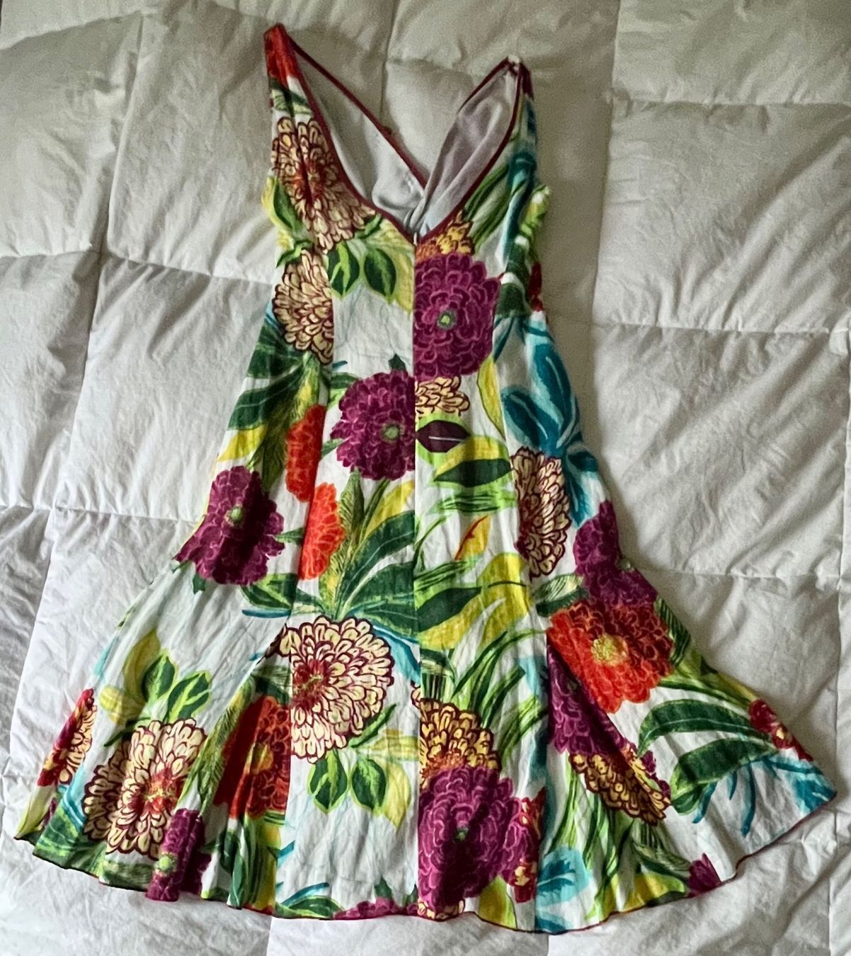 Vestiti: Vestito lino multicolor vintage – Usato da Breganzona venduto da mas_tv72 2