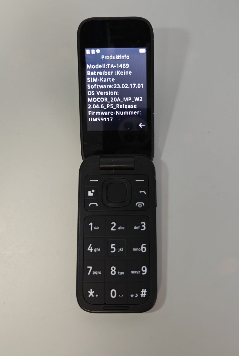 Nokia Handys / Smartphones: Nokia 2660 Flip 4G schwarz – Gebraucht aus Ehrendingen von Rocky985 3