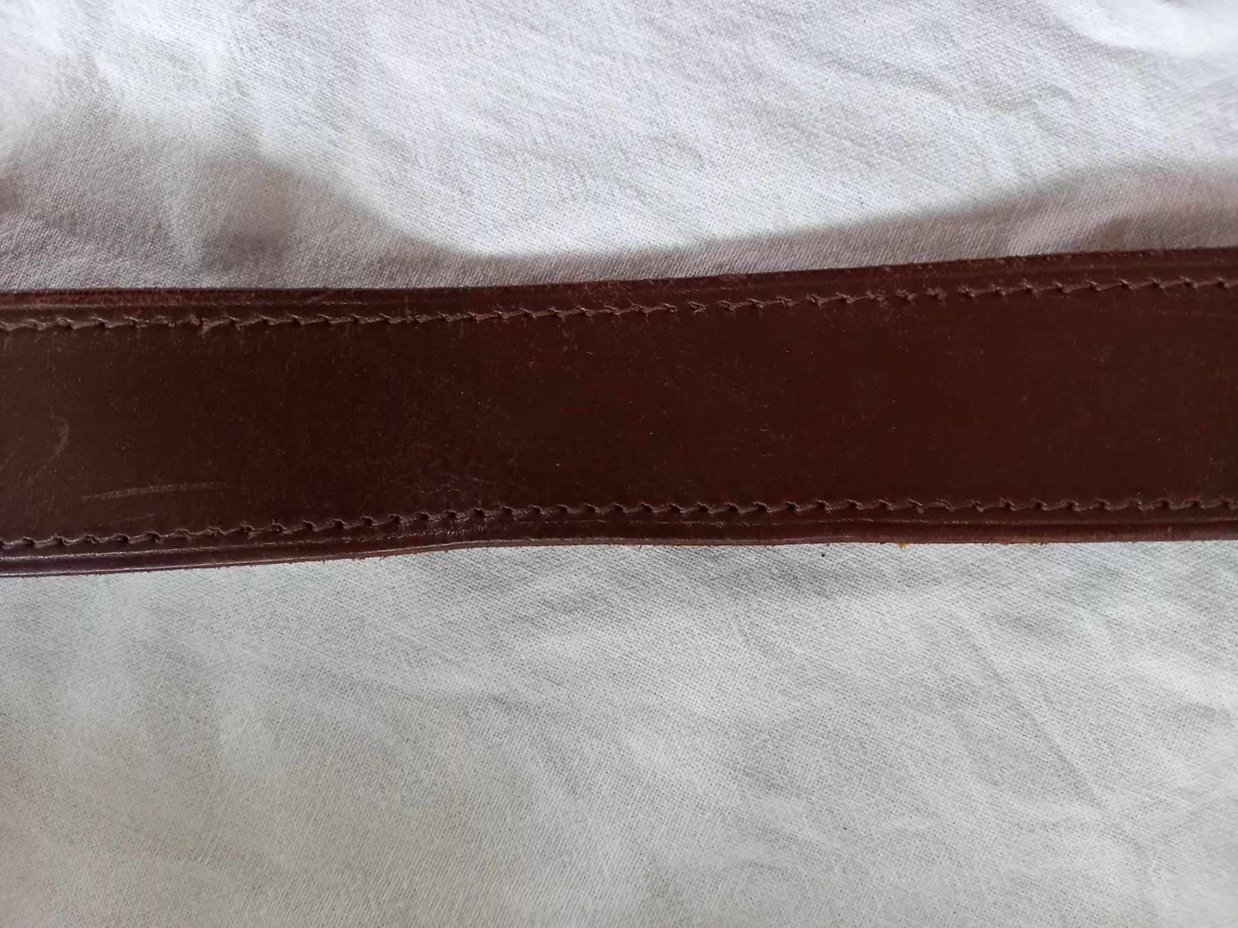 Cinture: Ceinture ancienne en cuir – Usato da Rossens FR venduto da Souris1 3