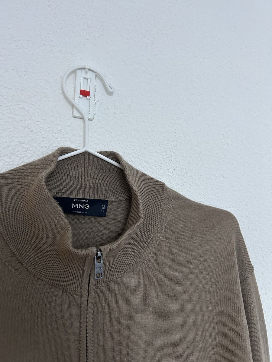 Mango Maglioni & Felpe: Mango Herren Wollpullover mit Reissverschluss, Grösse L – Usato da Chur venduto da faja7000 2