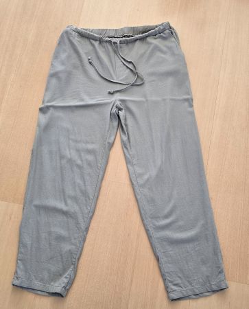 Leinen/ Viscose Hose Gr. XL
