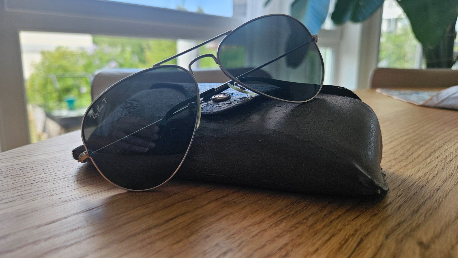 Ray-Ban Occhiali & Lenti: Ray Ban Aviator Classic Polarisiert – Usato da Biel-Benken BL venduto da Nadeto_85 1