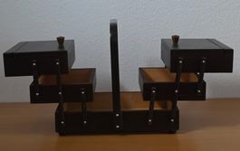 Nähkasten / Schmuckkasten Holz, Vintage, Top Zustand!