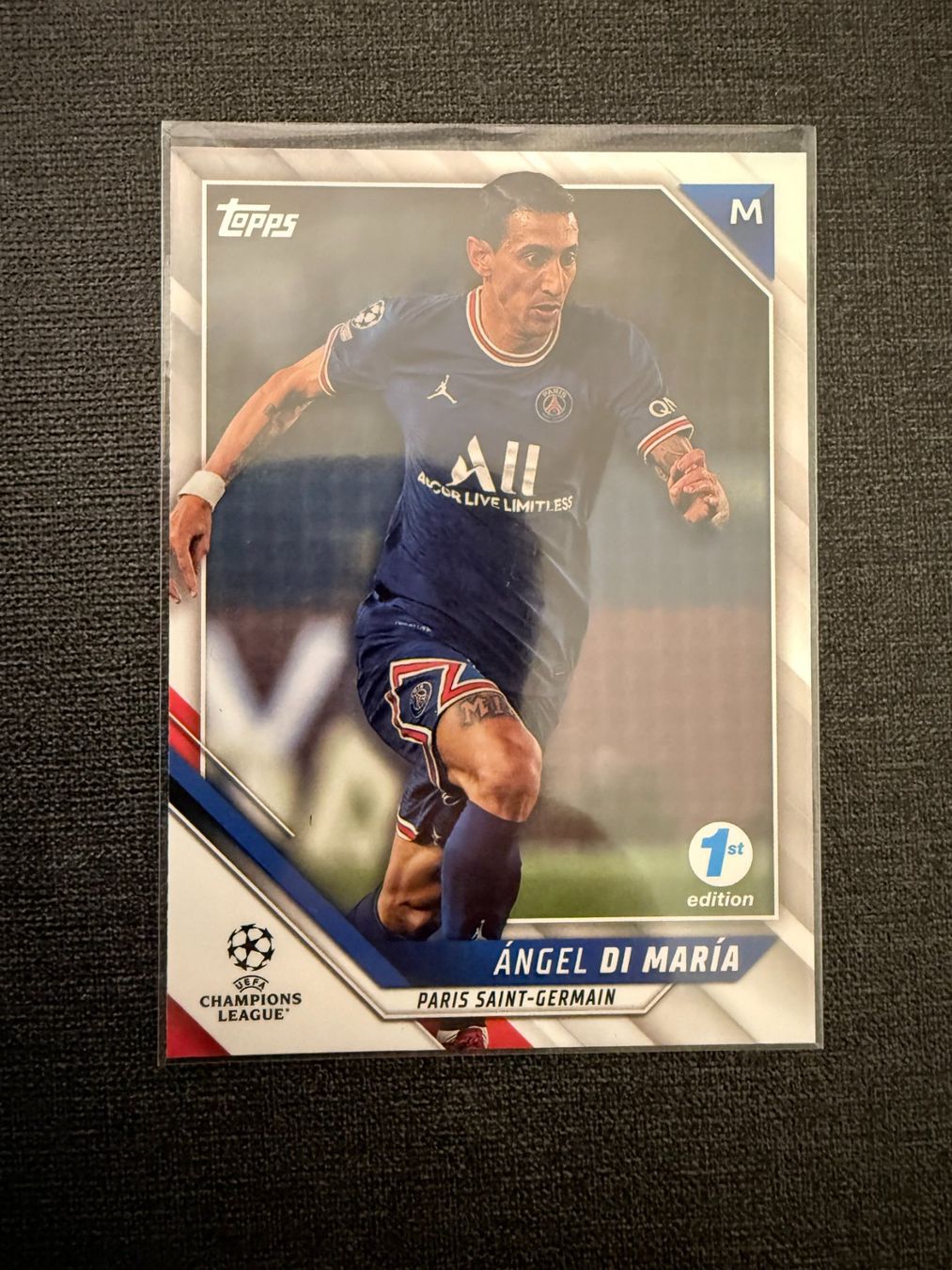 Topps Sammelbilder & Trading cards: Topps Angel di Maria Paris Saint-Germain – Gebraucht aus Burgdorf von Sports_Cards_3400
