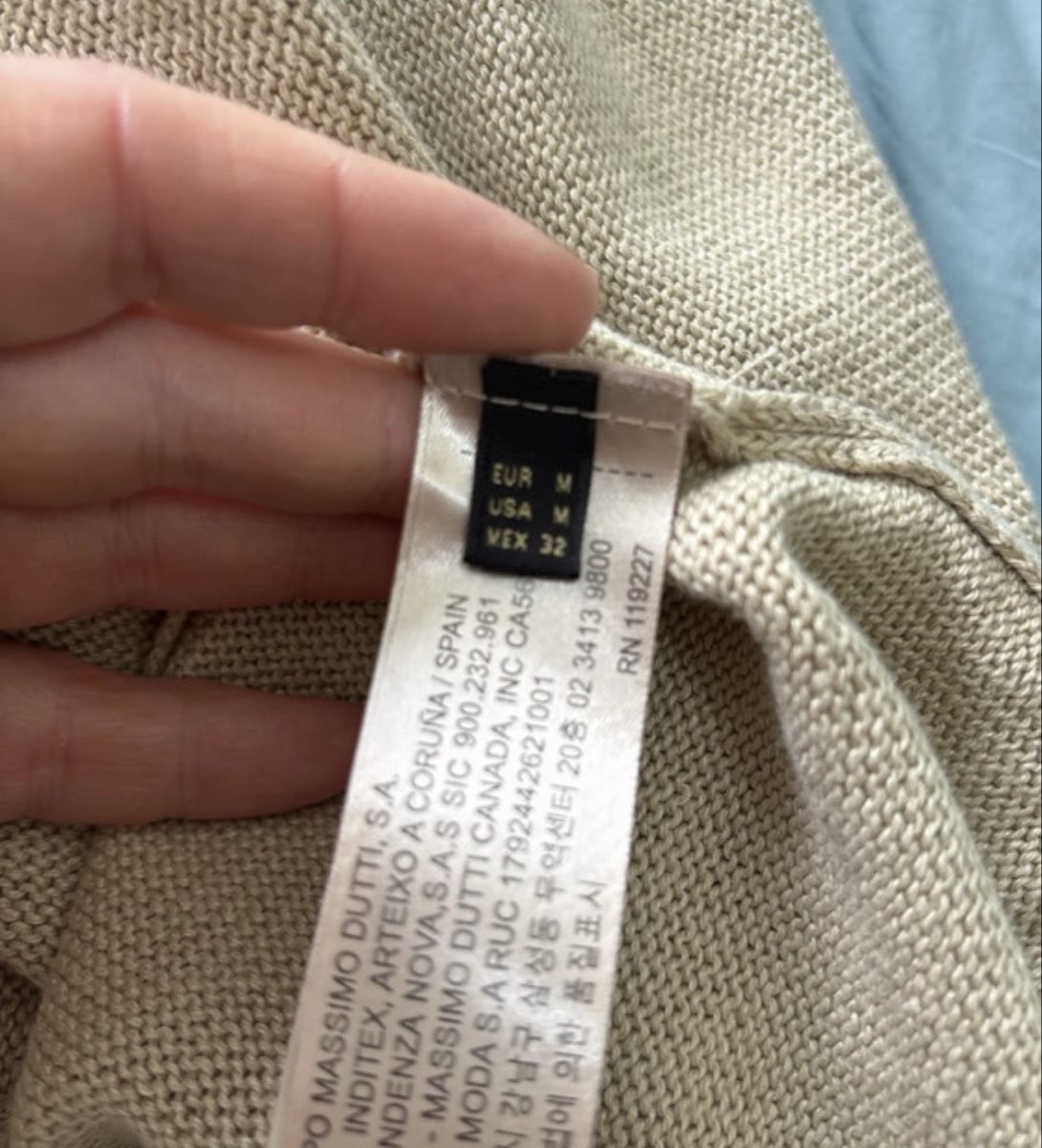 Massimo Dutti Altro in Moda donna: Poncho en lin et coton Massimo Dutti  – Usato da Genève venduto da ram_97rx 6