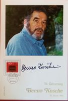 Benno Kusche 1916-2010 Autogramm Sammelkarte 18x26cm