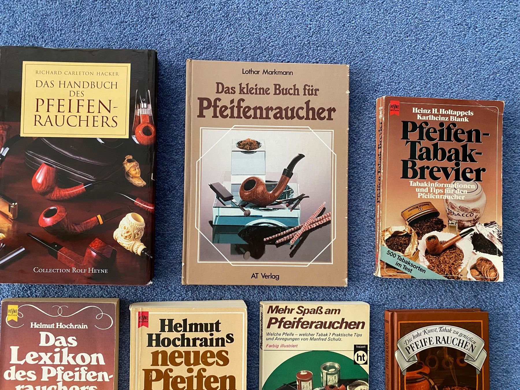 Pipe & Accessori: 7 Bücher über das Pfeifenrauchen usw. – Usato da Appenzell Meistersrüte venduto da zongabolla 1