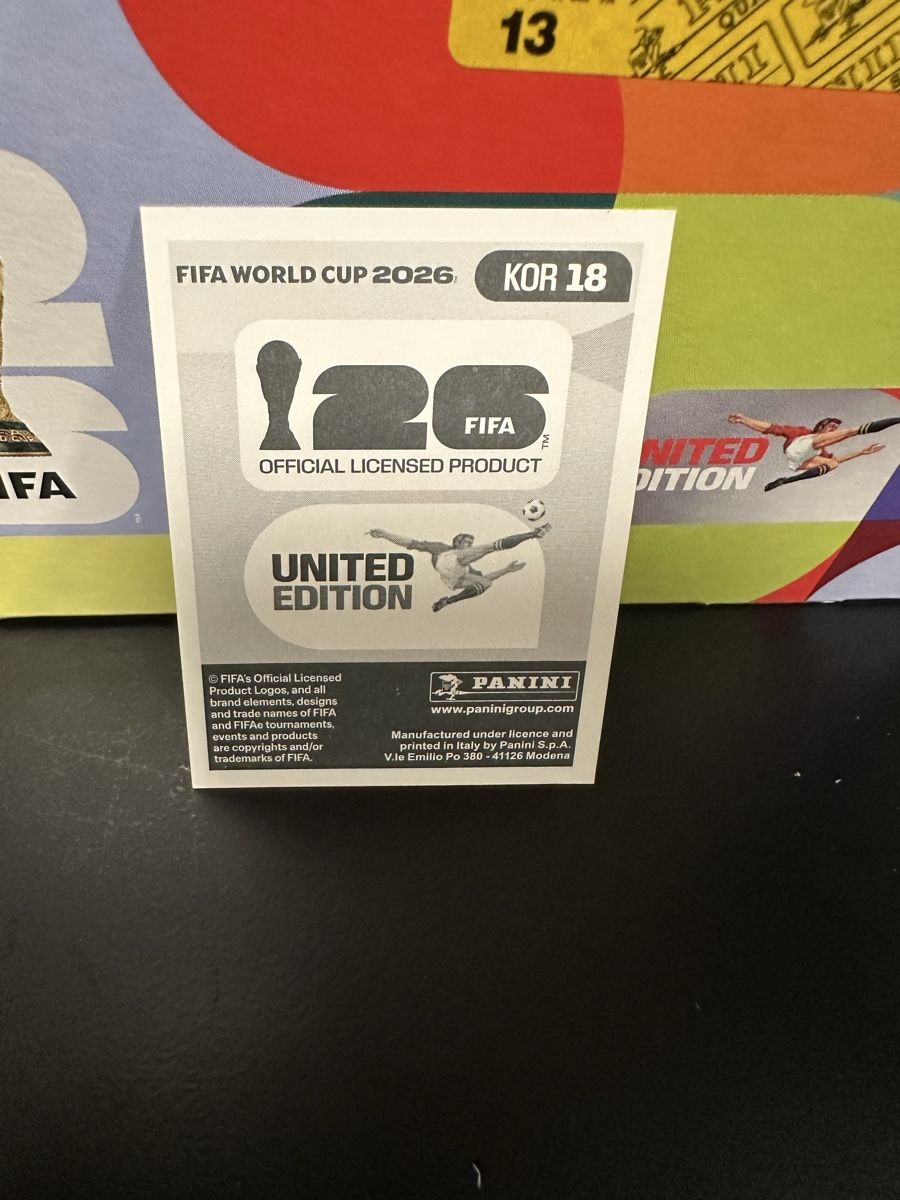Panini Carte collezionabili: KOR 18 - Panini WM 2026  – Nuovo (secondo la descrizione) da Kreuzlingen venduto da Bes-GamingCollection 1