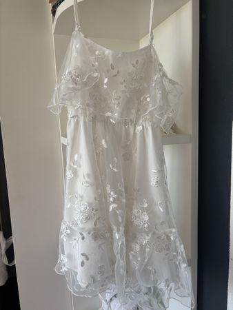 Weisses Sommerkleid