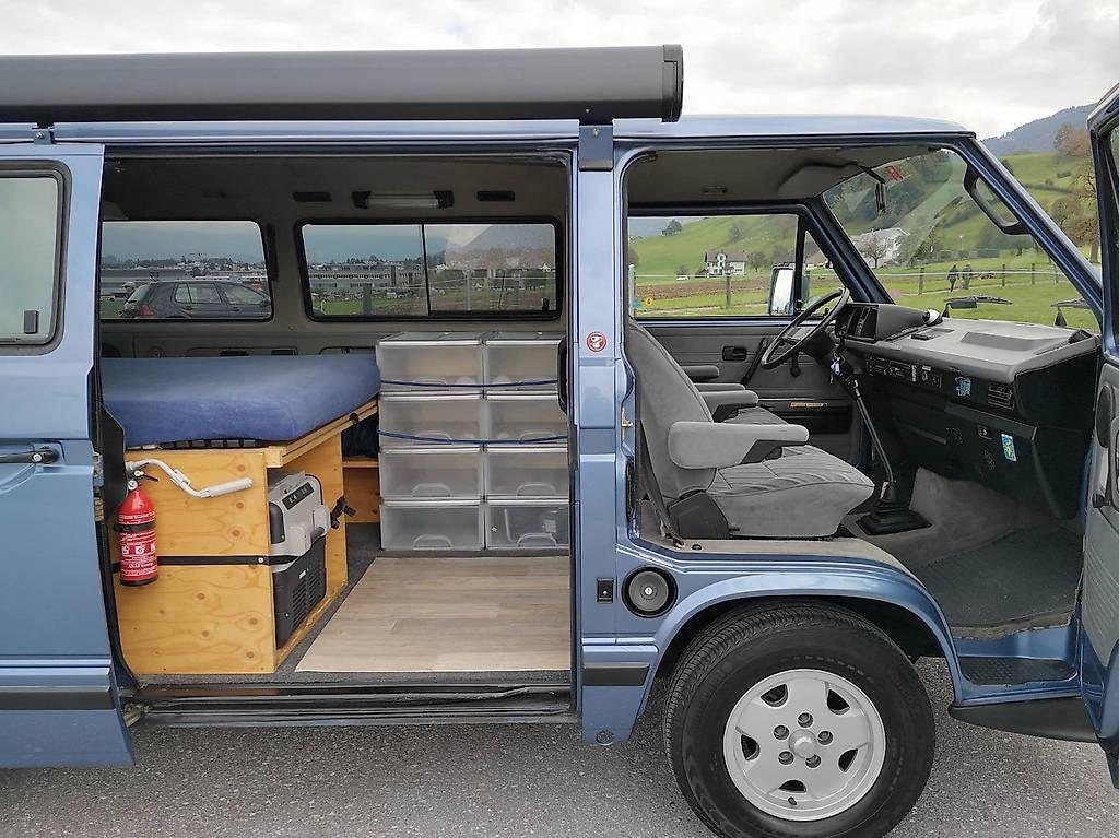 VW Veicoli da campeggio: VW T3 Bluestar Camper mieten – Usato da Altendorf venduto da vw-bus-vermietung 2