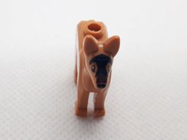 Lego Hund medium nougat