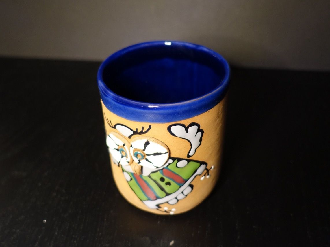 Tazze: Tasse / Teetasse / Kaffeetasse / Mug mit Eule – Usato da Russikon venduto da Eulenfeder 5