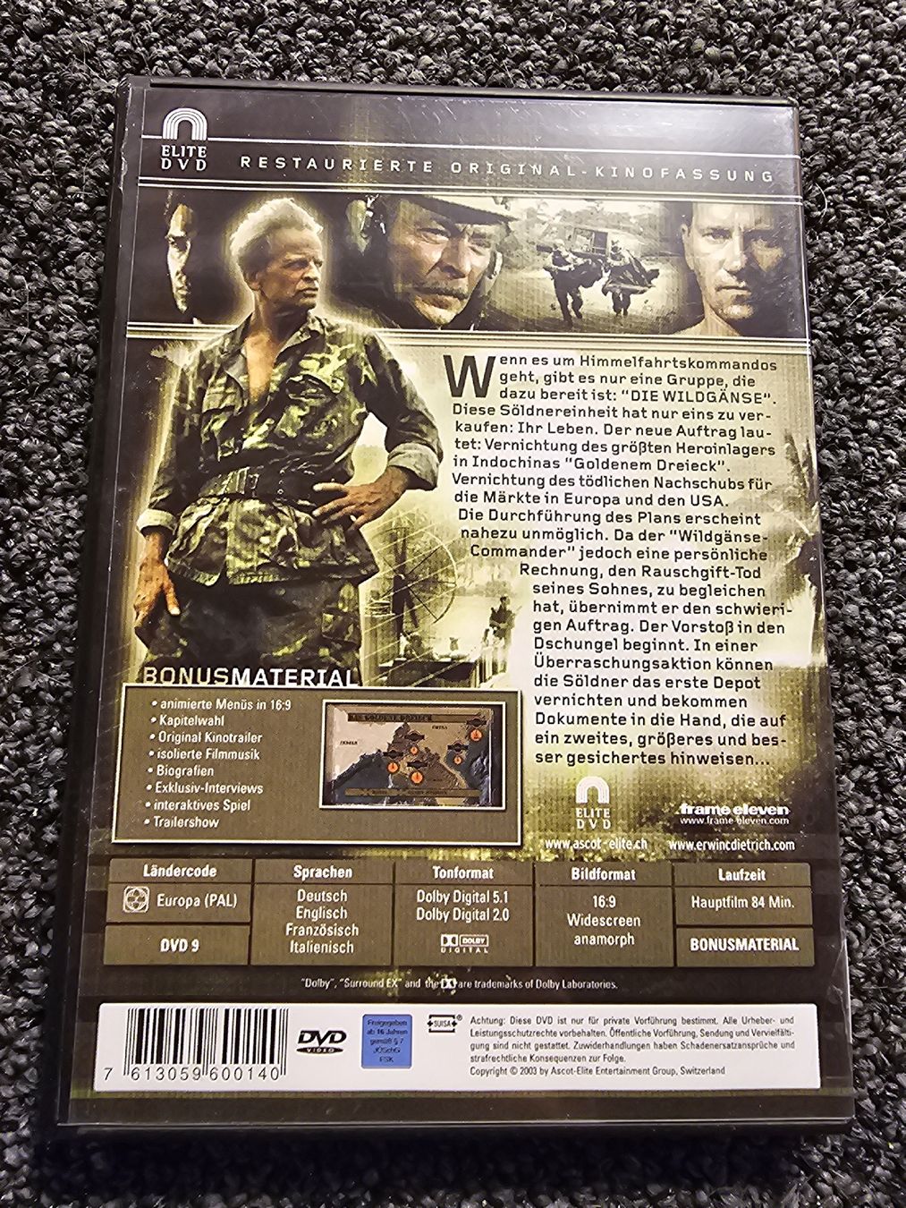 Tutti i DVDs: Codenane: Wildgänse (20788) – Usato da Ruswil venduto da jan_bxl5 1