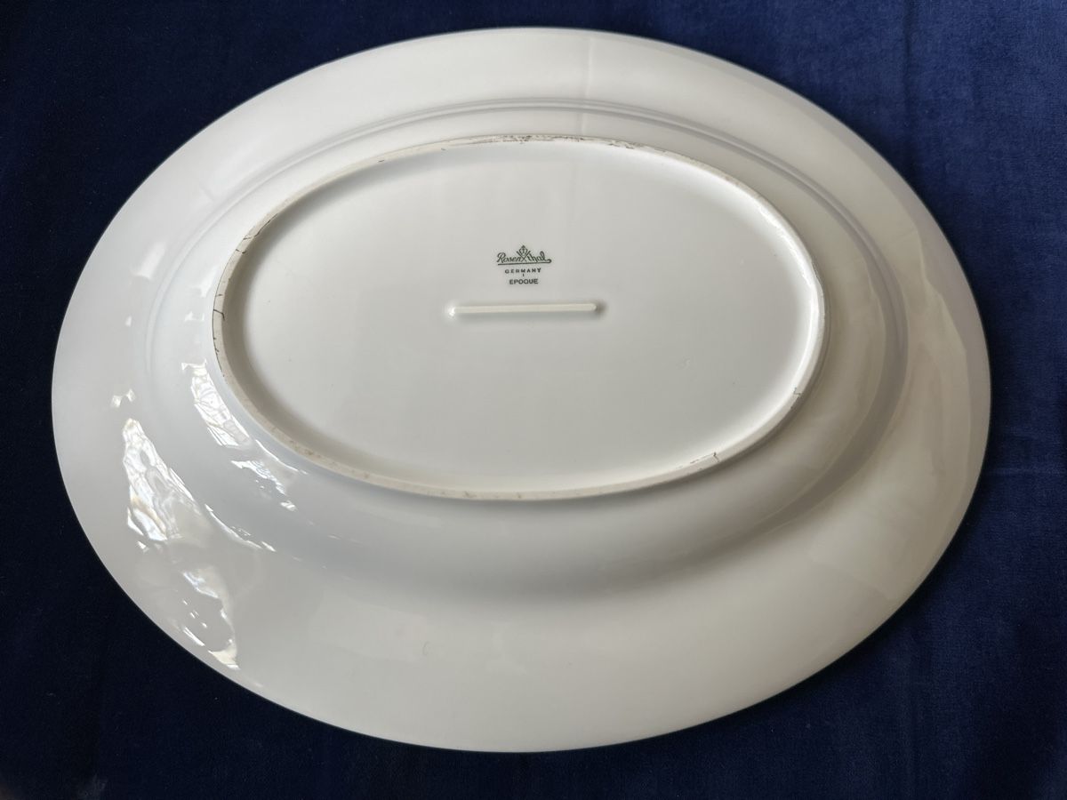 Rosenthal Servierplatten: Rosenthal, Germany, Epoche, ovale Servierplatte – Gebraucht aus Zürich von Chaeffeler 1