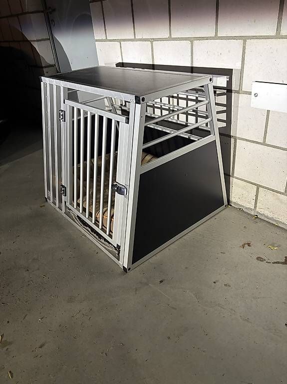 Cages, transport & sécurité: Hundebox 80x65x65 – D'occasion à Widnau par Mi9ko 4