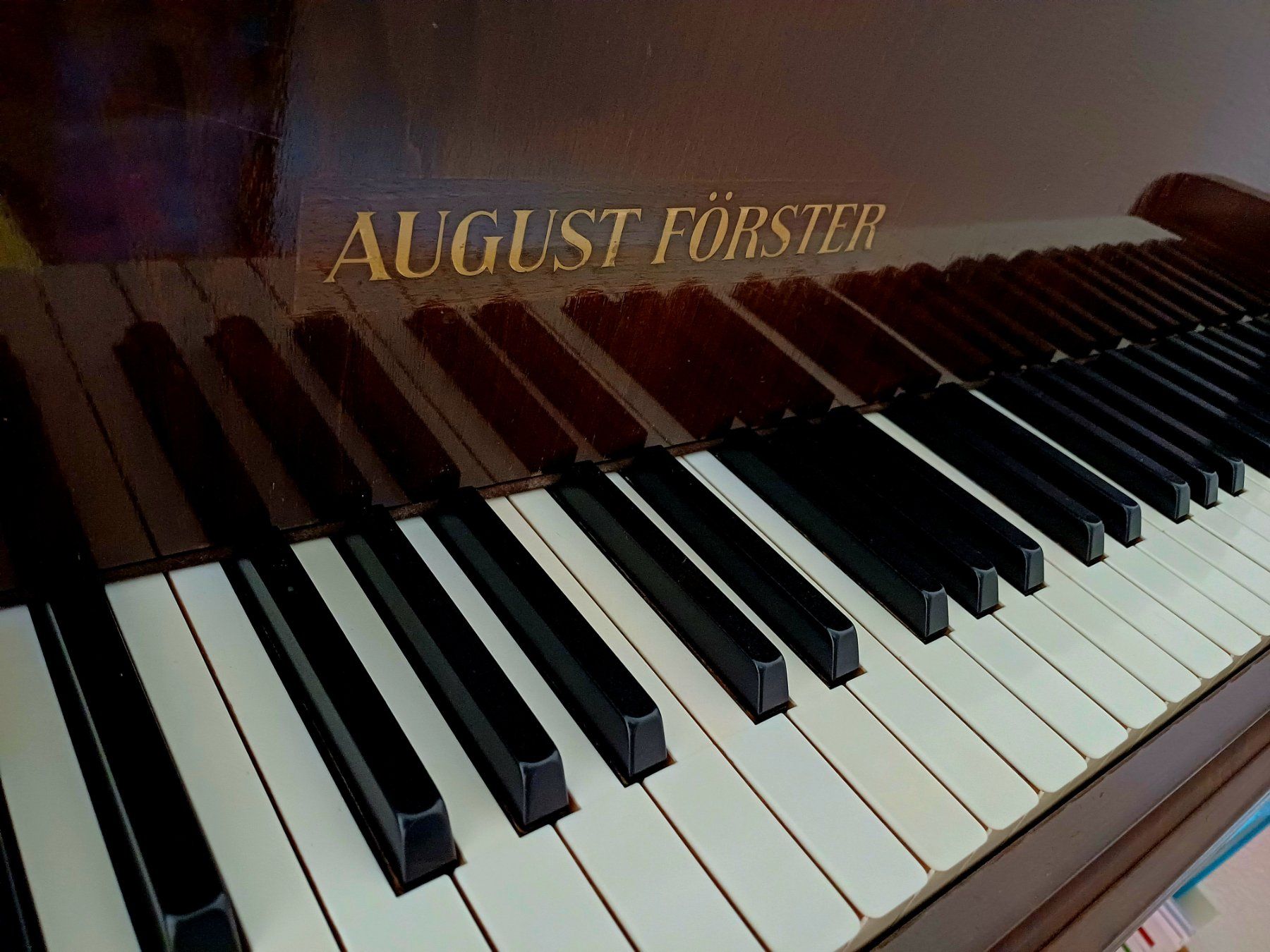 Instruments de musique: Antiker Flügel August Förster – D'occasion à Forch par Alexandraa 3