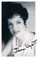 Jane Wyatt 1910-2006 Autogramm signiert Foto 9x14cm