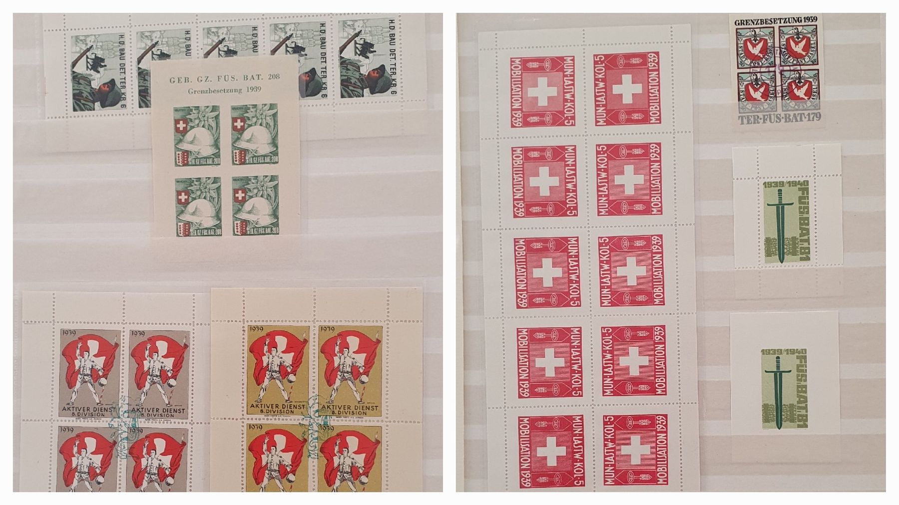 Tutti i francobolli: Album mit Soldatenmarke – Usato da Kreuzlingen venduto da Rschweiz1 1