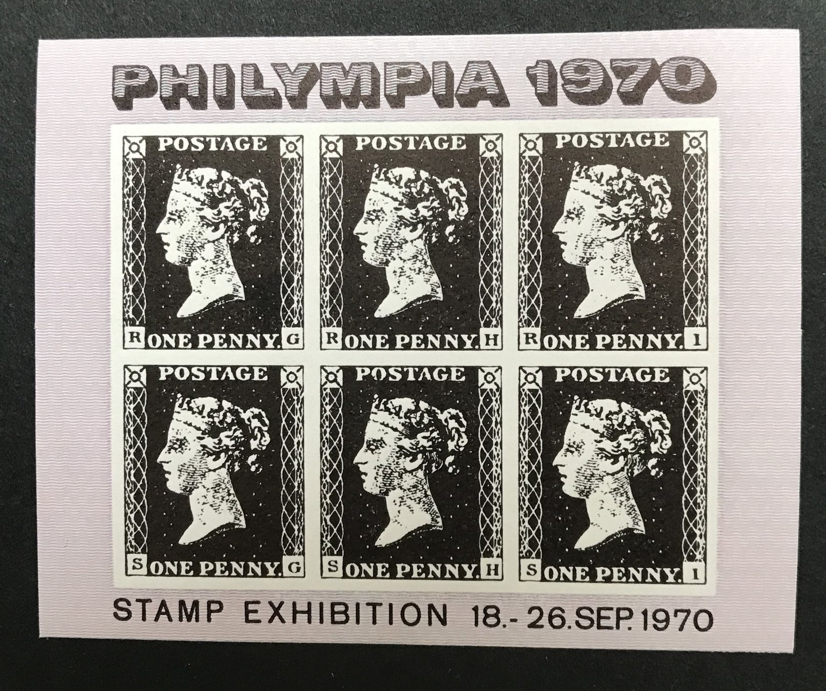 Alle Briefmarken: VIGNETTE PHILYMPIA 1970 – Gebraucht aus Ostermundigen von Kari1937