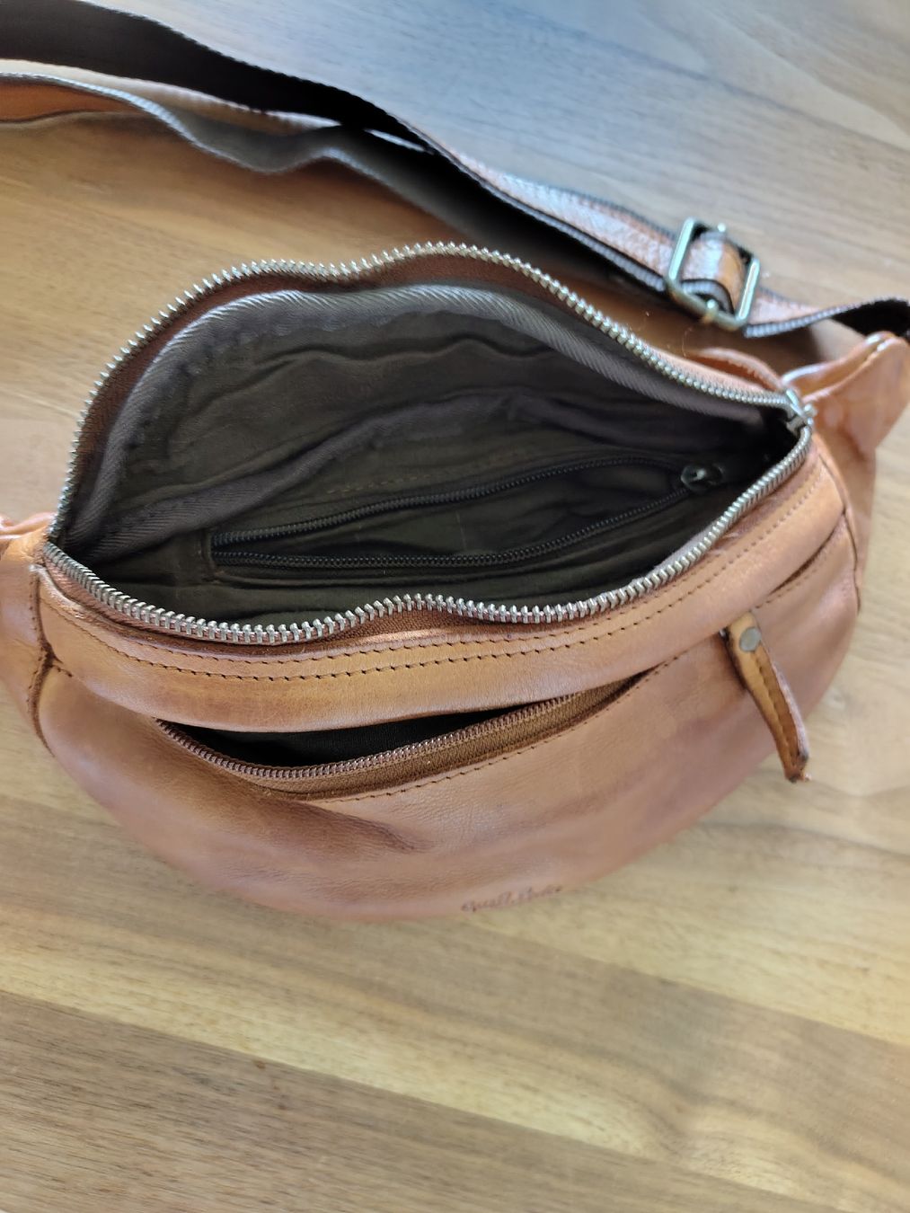 Taschen: Bauchtasche Leder braun  – Neu (gemäss Beschreibung) aus Zürich von betzec 2