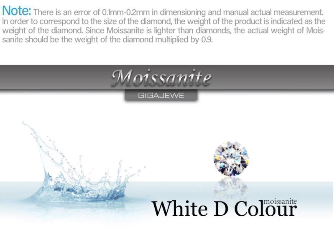 Pietre preziose: Moissanit 5 ct (11 mm), D Colour – Nuovo e nell'imballaggio originale da Arbon venduto da Helmuth 2
