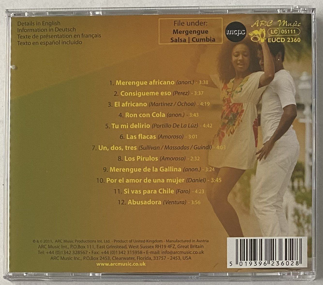 CDs: Musica Latina, El Merengue – Neu (gemäss Beschreibung) aus Flums von Asquillo 1
