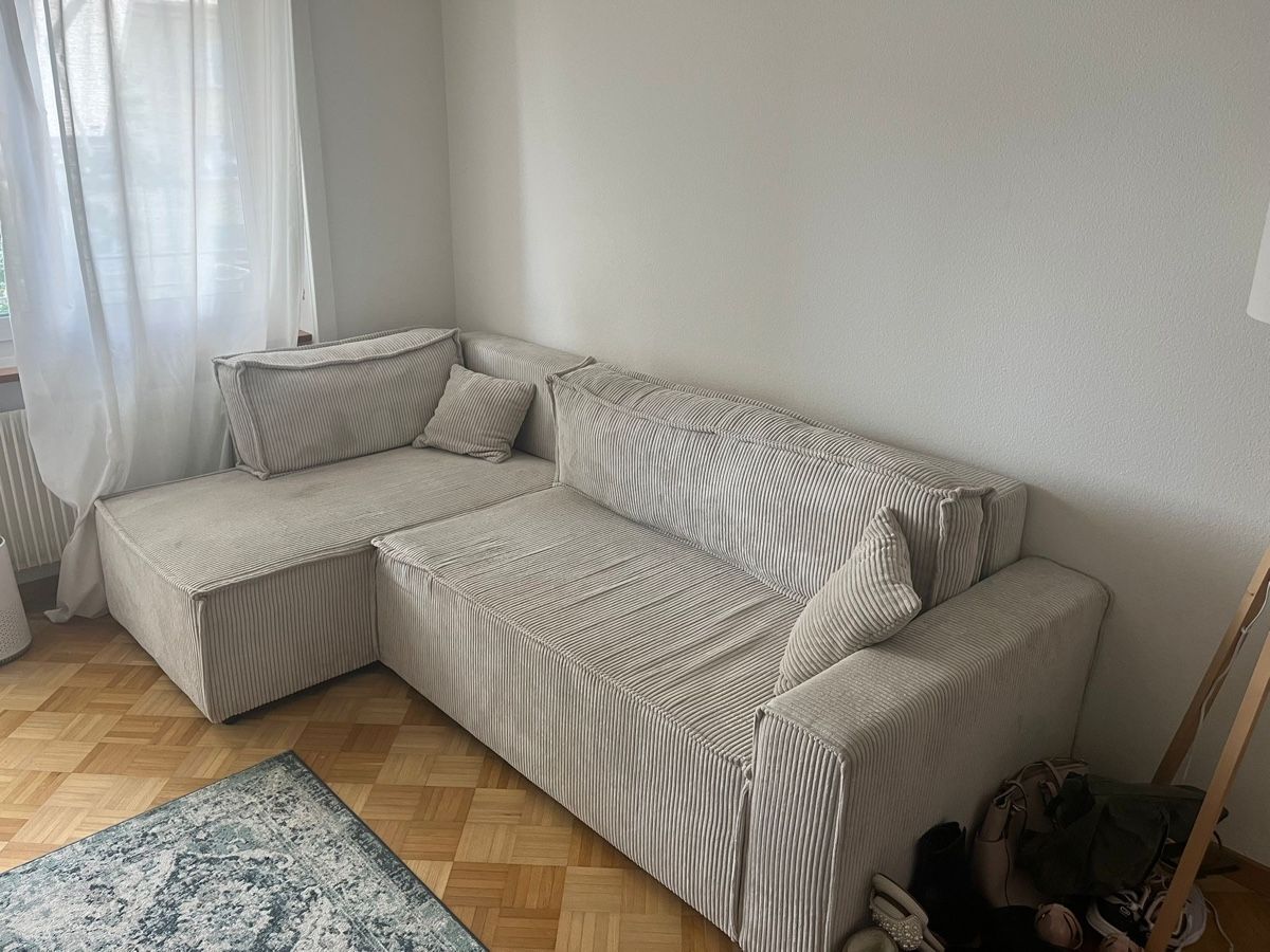 Divani: Gemütliche Ecksofa-Couch in Beige! – Usato da Bern venduto da lio_f6wm 2