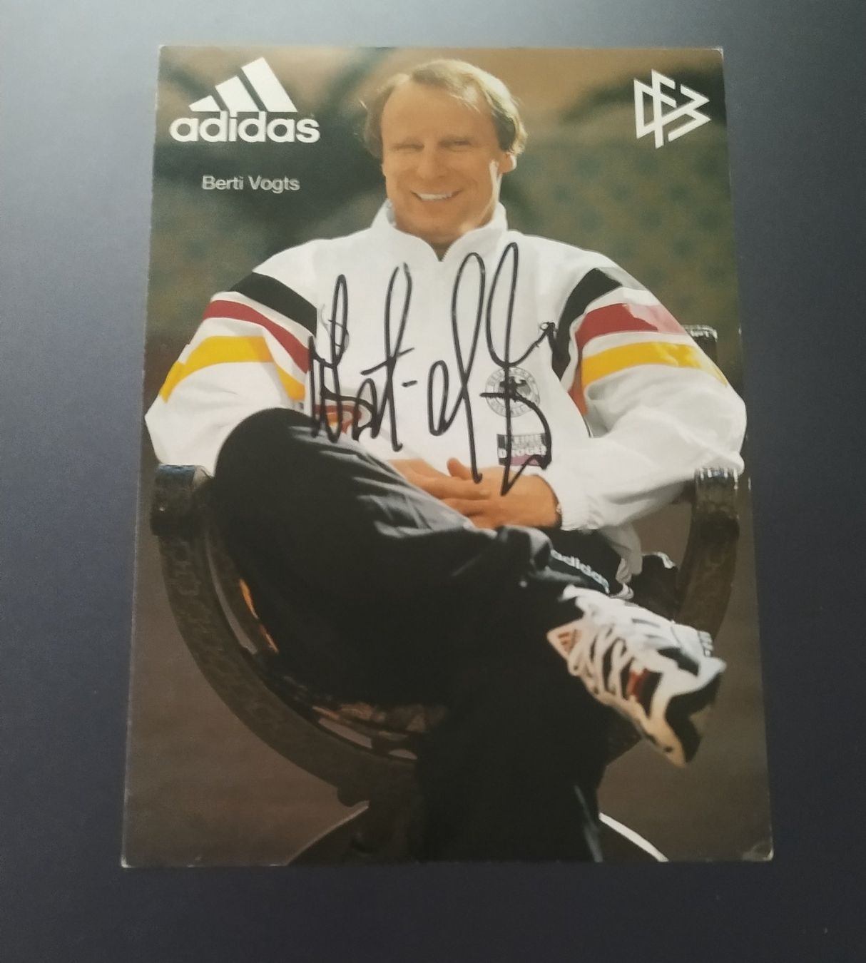 Autografi: Berti Vogts BRD original signiert – Usato da Biel/Bienne venduto da Ruediw